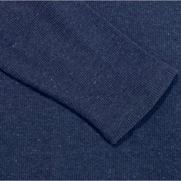 Calvin Klein Blue Waffle Knit Long Sleeve Pullover Size xlarge - Picture 5 of 11